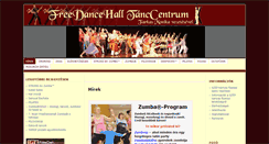 Desktop Screenshot of freedancehall.hu
