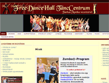 Tablet Screenshot of freedancehall.hu